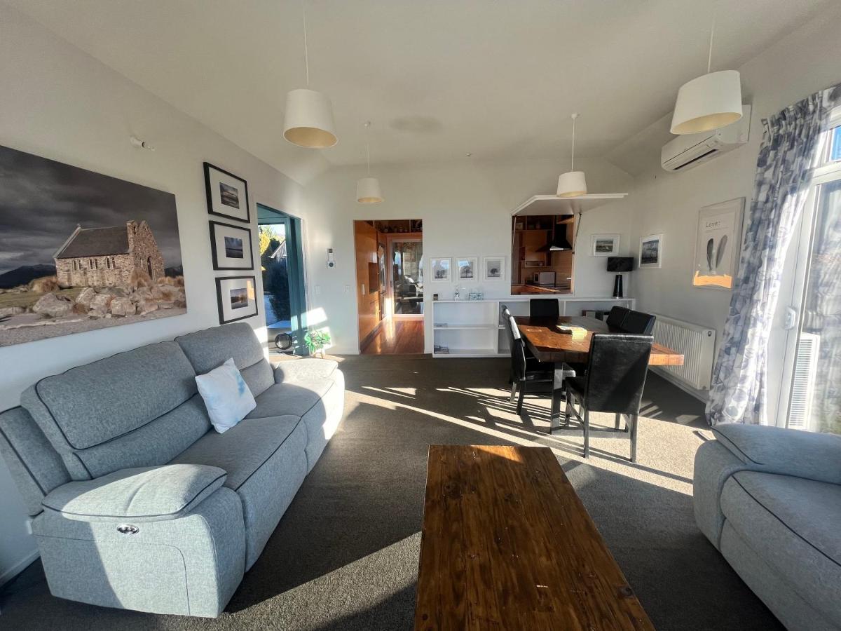Luxury Lake View House Lac Tekapo Extérieur photo